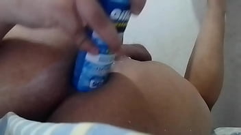 Masturbando Meu Cu (o Creme Branco Que Sai Do Meu Cuzinho é Creme De Cabelo Que Usei Como Lubrificante)
