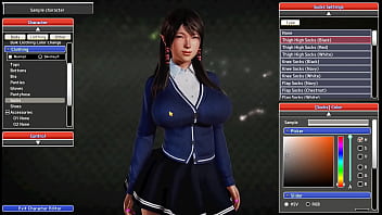 Honey Select Character Creation But With A More Fitting Song