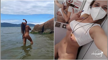 Não aguentei de tesão e gozei no avião – Venusss Model – Vlog da Venus #1