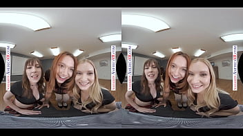 Naughty America – College Cutties Harlow West, Mia Kay, _ Raven Right Take Their Dare Game In A Slutty Direction