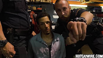 Two Officers Arrest A Guy Then Fuck Him (part 1) – Gay Porn