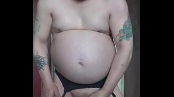 Sissy Male Mark Wright Just Loves The Taste Of His Own Cum That Much He Licks His Right Out Of His Hand And Shows You It All In His Mouth