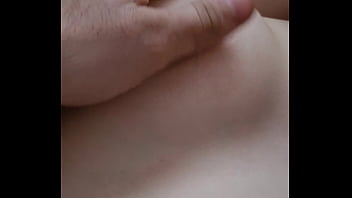 Natural Tits Teen Nipple Play