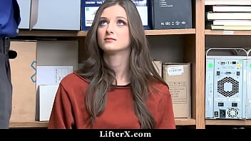 Strict Officer Fucks Shoplifter For Her Freedom