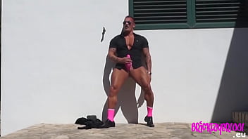 Bulge Thonged Mafia Boss