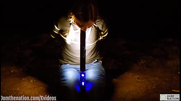 Submissive Girl Does Rough Blowjob, Gagging, And Ass Eating On A Private Beach In The American Heartland