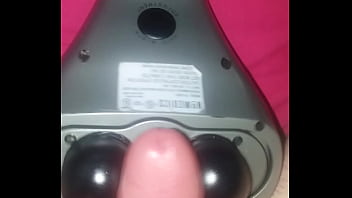 Milking Myself Dry With My Back Massager