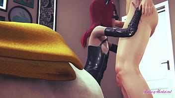 Yaoi Femboy – Pov Erito Wears Leather Blowjob And Fucked – Sissy Boy Japanese Manga Anime Gay