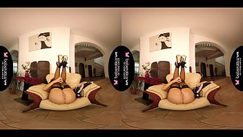 Solo Darling, Mila Fox Is Masturbating At Home, In Vr