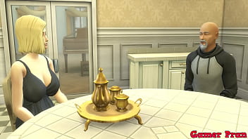 Anime Ecchi Cap 1 Reunidos Todos Los Amigos El Maestro Roshi Le Sigue Gustando Numero 18 Luego Fue Hablar Con Ella Ala Cocina Y Termina Follandola Encima De La Conina