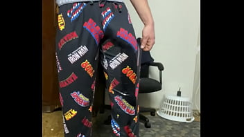 Peeing My Marvel Pjs