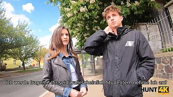 Hunt4k. Naiver Junge Für Bargeld Erlaubt Erfahrenen Jäger, Seine Freundin Zu Ficken