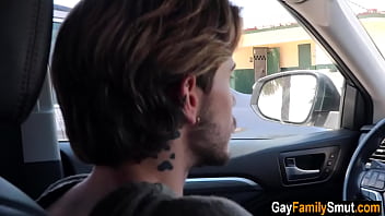 Stepson Finds Out Stepdad Visits Glory Hole