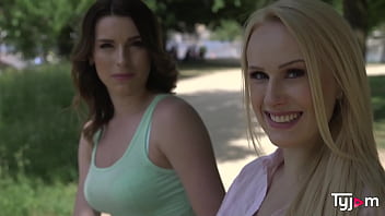 Big Boobs Angel Wicky Does A Hot Lesbian Sex With A Stunning Brunette