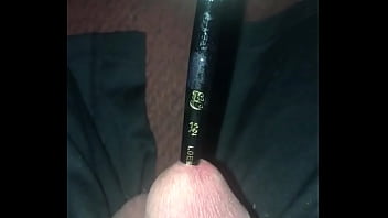 Paint Brush In Piss Hole