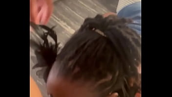 Sexy Slim Sucking Dick On Spinning Office Chair