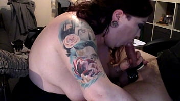 Pumps His Cock _ His Filthy Slut Gives Him A Blowjob – Pumping Girl Bj Gloves Bbw Chubby Sucking Deepthroat Facefucking