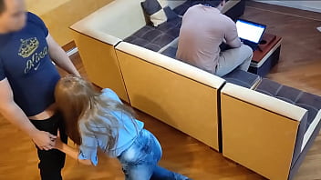 I Am A Very Hot Wife If My Husband Does Not Want To Fuck Me His Will Fuck Me Like A Whore While He Works In The Lapto Ntr