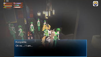 Bowsette Koopette Pegging Femdom Strap-on Threesome