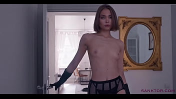 Sanktor 074 – Teen Girl With Small Tits Is Dancing Naked