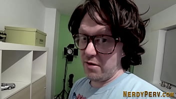 Tattooed Brit Doggystyled By Nerdy Perv