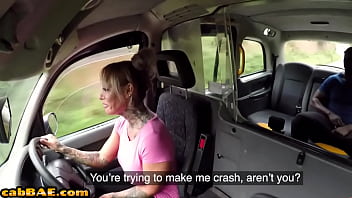 Busty Milf Cabbie Sucks After Getting Nailed By Hung Ebony