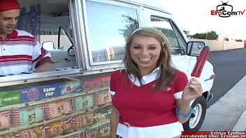 Teen Student Pick Up At The Street For Sex In A Car