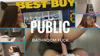 Public Bathroom Fuck – Preview – Immeganlive