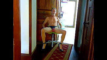 Robert R Milgate Pantyhose And A Pink Penis Sheath