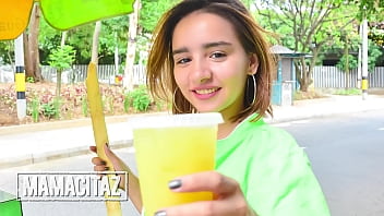 Mamacitaz – (julia Garcia, Charles Gomez) Street Vendor Colombiana Teenager Gets Her Latina Pussy Filled With Cock
