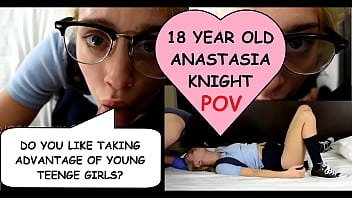 _do You Like Taking Advantage Of Age Girls?_ Asks 18 Year Old Student Anastasia Knight To Creepy Old Man Joe Jon