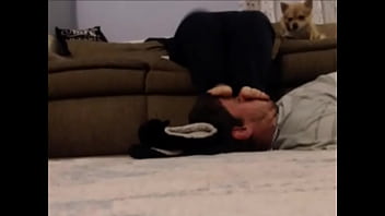 Slippers And Barefoot Face Stomp – Queenchristy