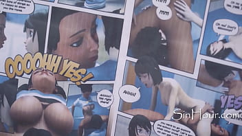 Just 2 Cute Girls Reading Hentai Manga And Getting Freaky Together