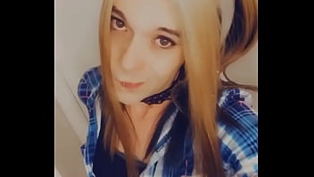 Gorgeous Tgirl Strips Sucks And Touches Herself