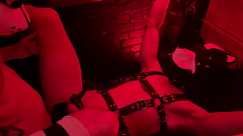 Slave In Chastity Fucked Hard