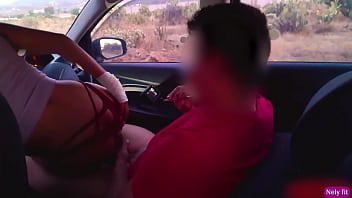 Me Follo A Mi Hombre En El Coche A Puros Sentones Hasta Que Nos Interumpe La Ley Con Policias Y Fuimos Arrestados