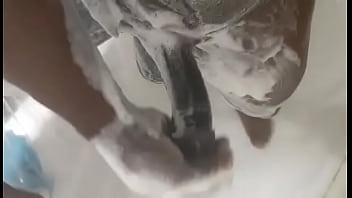 Big Bull Master Daddy Bbc Stroking In Shower Solo Masterbation