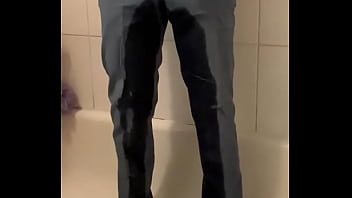 Wetting By Blue Pants