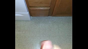 Jacking Off Until I Cum On Michelle’ Kitchen Floor