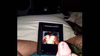 Jacking Off To Valerie’ Big Tits Until I Blow My Load