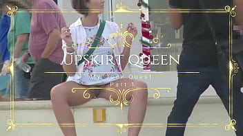 Helena Price, My Cock Quest #1 (Part 1 and 2) – UPSKIRT FLASHING IN PUBLIC!