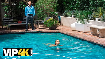 Daddy4k. Nymph Enjoys Taboo Sex With Bfs Dad On Hot Summer Day