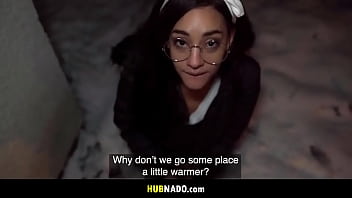 Slutty College Girl Picked Up For Some Laundry Room Fuck – Capri Lmonde