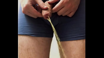 Just Pissing With My Uncut Man Meat