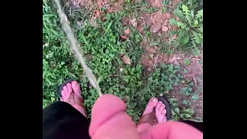 My Husband Pissing In The Yard