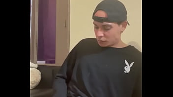 Horny Boy Creamy Cum Through Tommy Underwear