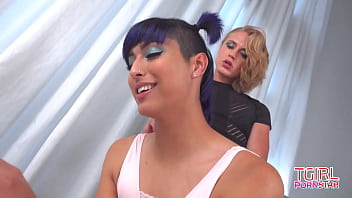 Tgirl Pornstar: Dahlia Bloom Makes Love To Pixi Lust!