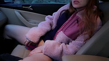 Beautiful Passenger Pays For The Trip By Masturbating In Front Of Me.