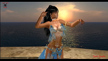 Fantasy Girl Blue Belly Dancer