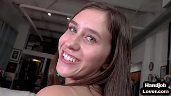 Hj Mediumboobed Teen Wanks Pov Cock And Talks Dirty